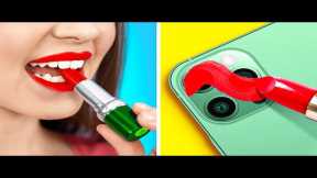COOL PARENTING HACKS AND CRAZY SCHOOL TRICKS||Cute Family Situations And DIY Ideas By 123 GO! Genius