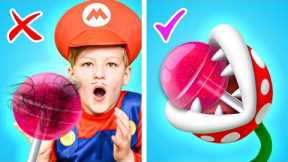 Super Mario Teaches Parenting Tips! Crazy Hacks & Funny Parenting Situations by LaLa Zoom!