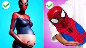AWESOME PARENTING HACKS || Fantastic Superheroes Hacks & Funny Situations