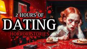 20 TRUE Disturbing Dating Horror Stories MEGA COLLECTION | (#scarystories) Ambient Fireplace