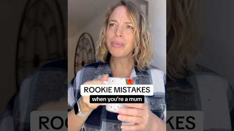 Rookie Parenting Mistakes Learned the Hard Way! #parentlife #mumlife #comedyshorts