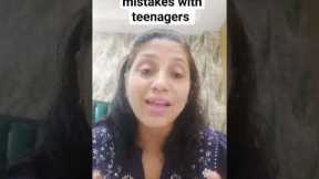 Common parenting mistakes with teenagers | 💥 #parenting #viral #education #viralshort