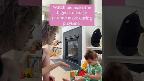 ❌ don’t make this mistake during playtime #baby #playtime #parenting #momlife #babyactivities