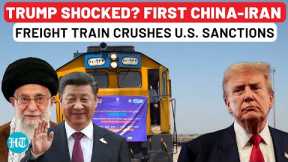 Trump Gets Double Jolt As Iran Welcomes First China Freight Train Despite Sanctions, Beijing Fight