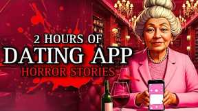 20 TRUE Haunting Dating App Horror Stories MEGA COLLECTION 8 | (#scarystories) Ambient Fireplace