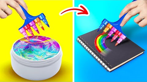 PARENTING HACKS ! Art Challenge & DIY Ideas | Craft With Paper & Survival Tricks by YayTime! STAR
