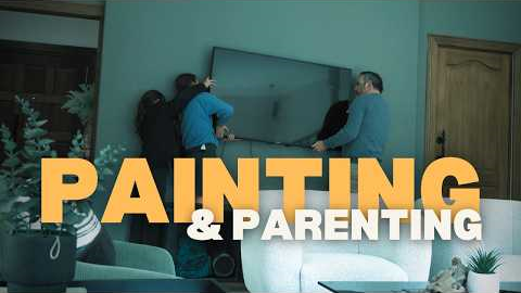 Painting and Parenting - What could go wrong?