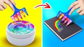 PARENTING HACKS ! Art Challenge & DIY Ideas | Craft With Paper & Survival Tricks by YayTime! STAR