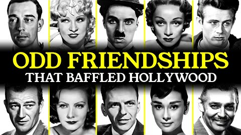 WEIRD Celebrity Friendships That Confused Everyone (Golden Age Stars)