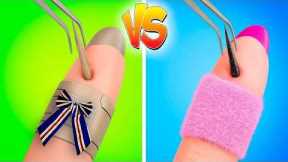 Good Barbie VS Bad M3GAN Nanny 👾 Genius Parenting Hacks & Funny Situations