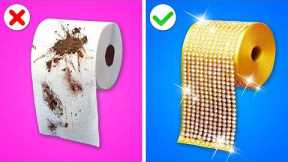 Rich Girl vs Broke Girl || Genius Parenting Tips & Funny Situations