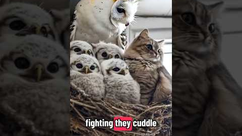 Top 3 Unlikely Animal Friendships You Won’t Believe Are Real 😍🐾 #friends #animals