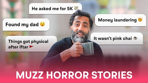 Muslim dating horror stories | Money laundering, hook ups & stalkers ?!