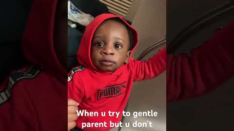 When gentle  parenting goes wrong #trending #shortvideo #shorts #short #fypシ #baby #shortvideos