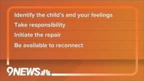 How to help repair parenting mistakes