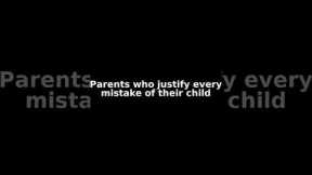 Parents Justifying Mistakes = Slow Poison 💔 | Parenting Awareness Short 🌿 | A Truth for Parents