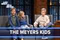 Seth Meyers Surprises His Kids with a 