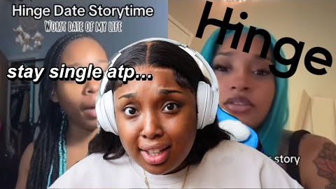 WHATEVER YOU DO, DONT USE HINGE… | reacting to dating horror stories 