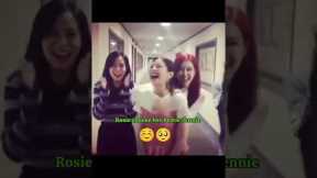 Rosie choose her best friend 🥺 #blackpink #fypシ゚viral #ytshorts #shorts