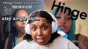 WHATEVER YOU DO, DONT USE HINGE… | reacting to dating horror stories 
