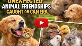Animals That Shouldn't Be Friends… But Are! 🐶🐥