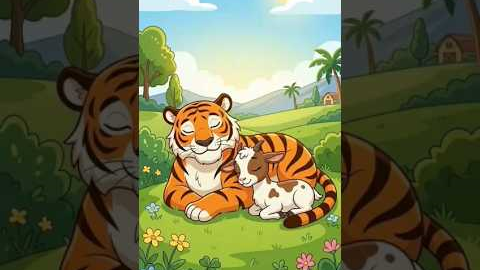 This is Unlikely Animal Best Friends #shorts #viral